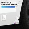 DKXA1 2pcs Car Door Corner Anti-collision Protector Sticker Auto Stickers For BMW M Power Performance F10 F31 E36 E39 E87 E90 X3 X5