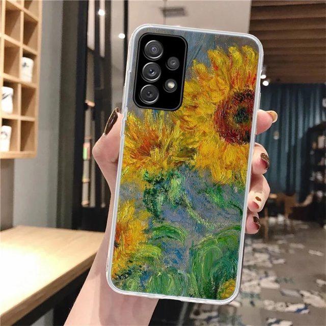 Мягкий чехол для телефона с масляной живописью Ван Гога для Samsung Galaxy A51 A50 A71 A70 A10 A20e A30 A40 A41 A31 A21s A11 A6 A7 A8 A9 Plus