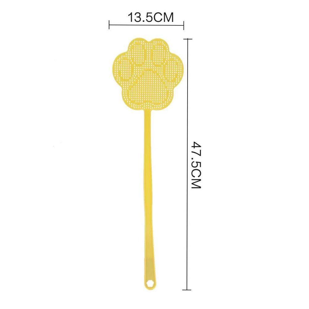 5pcs Plastic Thickened Fly Swatter Cute Flies-Racket Mosquito Killing Fly-Killing Swatter Home