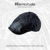 Vintage Street Trendy Hat Leather Forward Hat Men's and Women's Autumn Shiny Leather Beret Fashion Versatile Painter Hat