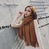 200 * 70cm Thick Solid Color Women'S Cashmere Imitation Scarf For Winter Luxury Women'S Wool Shawl