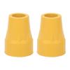 2Pcs Crutch Tips Replacement Latex Free Heavy Duty Non Slip Flat for Canes Walker Accessories