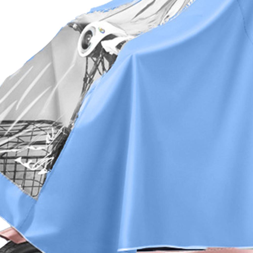 Электрический мотоциклетный дождевик удлиненный полный корпус с защитой от дождя для скутера