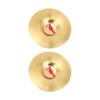 Crash Cymbal Латунный ударный инструмент Пара обучающих инструментов Игрушка для детей и взрослых