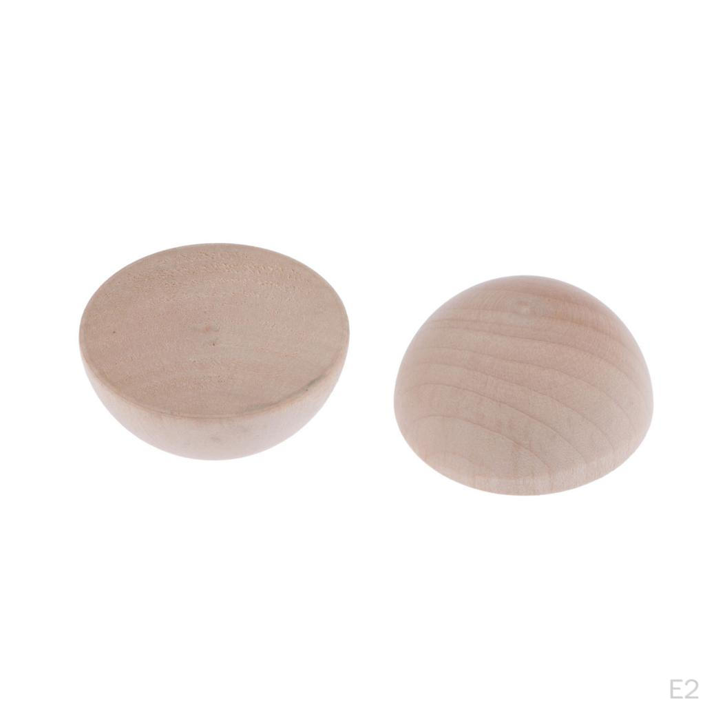 10 шт. игрушки деревянные полусферы строительные блоки