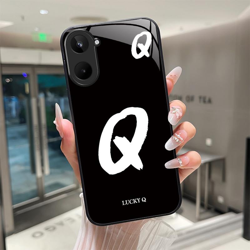 Чехол Для Realme 10 Pro Plus 4G 5G Счастливыми Буквами Задняя Крышка Capa Для Realme10 10Pro 10Pro+ Закаленное Стекло Мягкий ТПУ Защитный Fundas