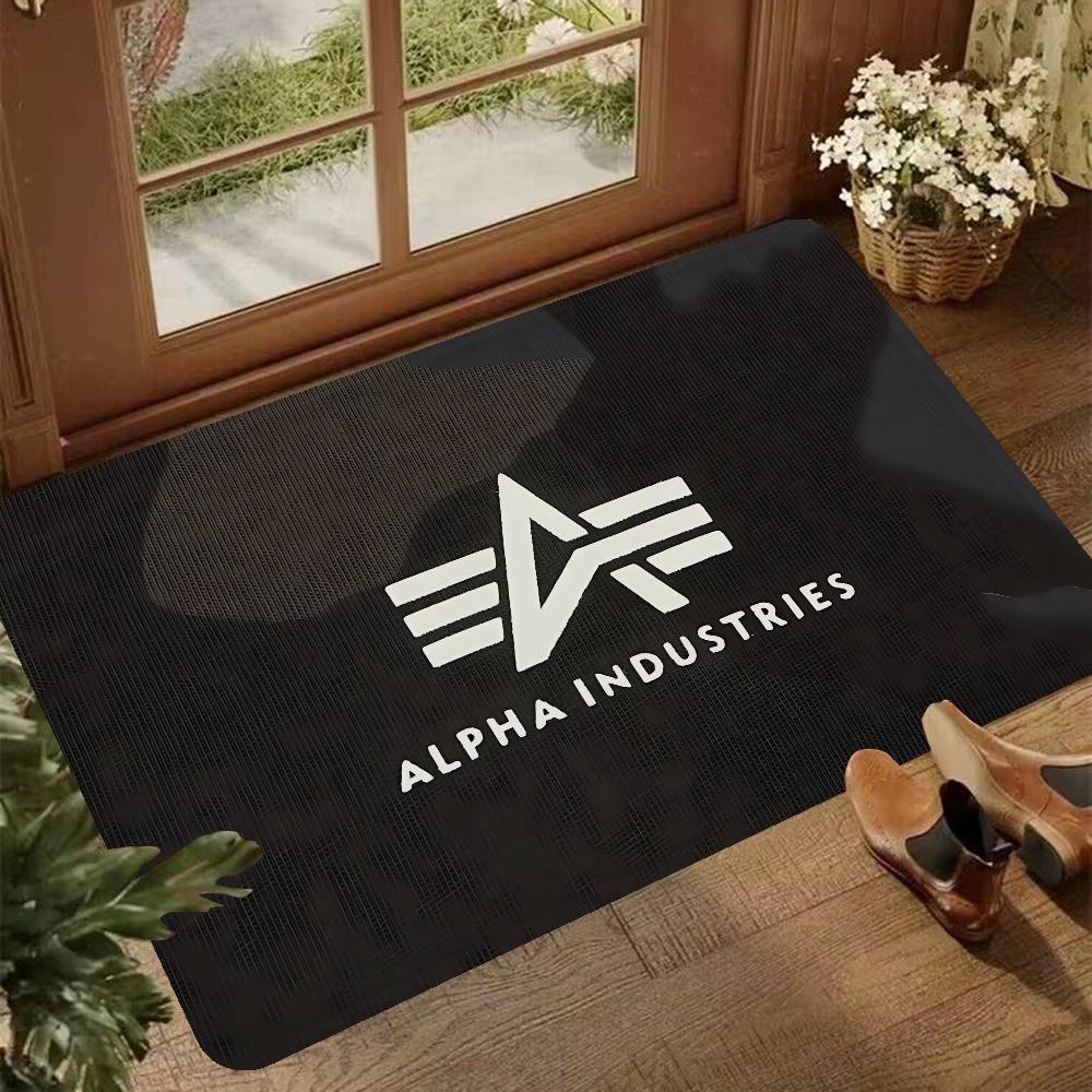 Alpha La Industries Коврик для ванной Комната детей Декор спальни Балкон Противоскользящий коврик для двери Гостиная Добро пожаловать ковер