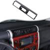 Матовая черная накладка на центральную консоль, воздуховод для Toyota FJ Cruiser 2007-