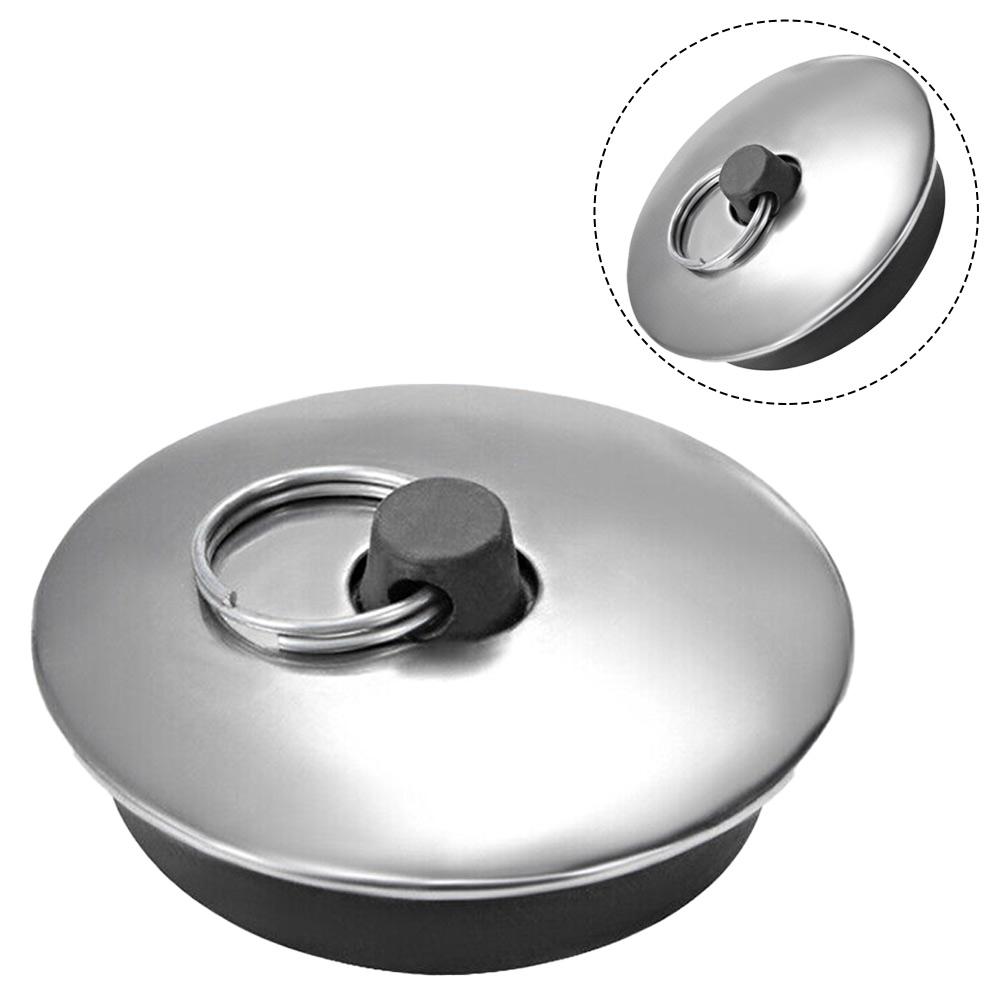 Round Rubber Sink Plug Sink Water Stopper Bathtub Accessories