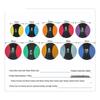 JINGRUIDA Rubber Solid Fitness Ball