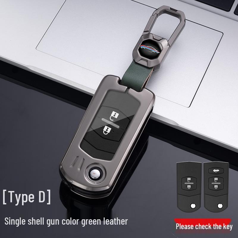 Mazda Key Cover for Models 3, Axela, CX4, Atenza, CX5, Ruiyi, CX30, and Next 6