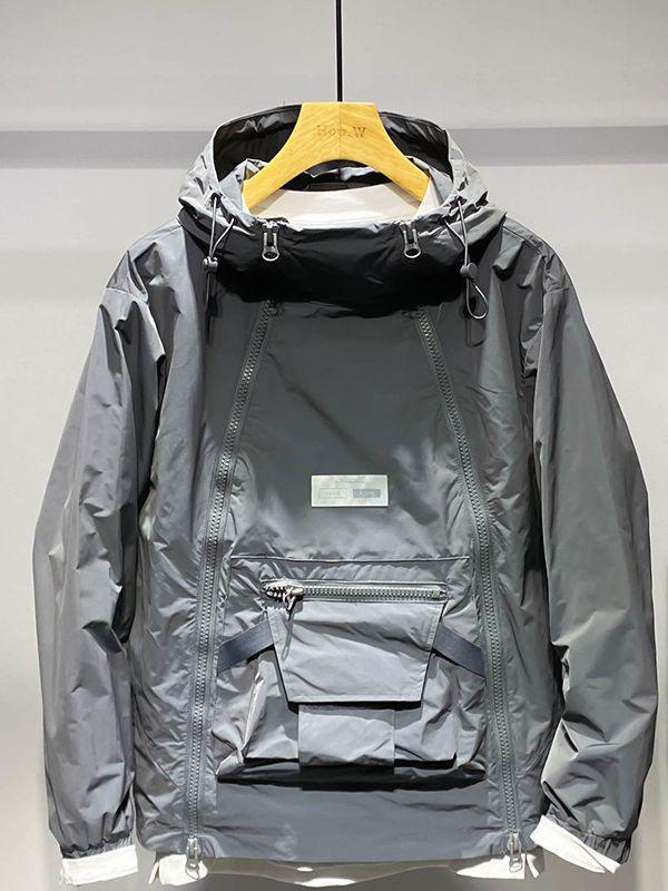 Men's Double Zipper Sports Jacket - 2023 Autumn/Winter Collection