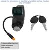 Электровелосипед Lignition Lock Key Thumb Throttle для KUGOO M4 XiaoMi M365 Вольтметр Цифровой Дисплей Напряжение Переключатель 3Pin Электрический Самокат