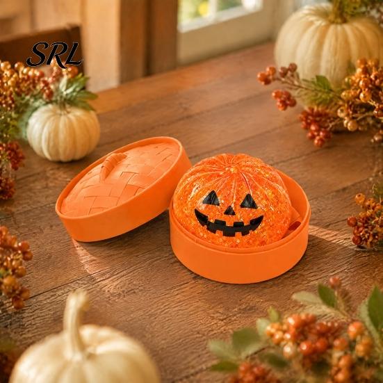 Halloween Party Favors 1/4/5Pcs Dumpling Squeeze Toy with Steamer Box, Cartoon Glitter Steamed Bun Slow Rising Fidget Stress Relief Toy, Ball for Home