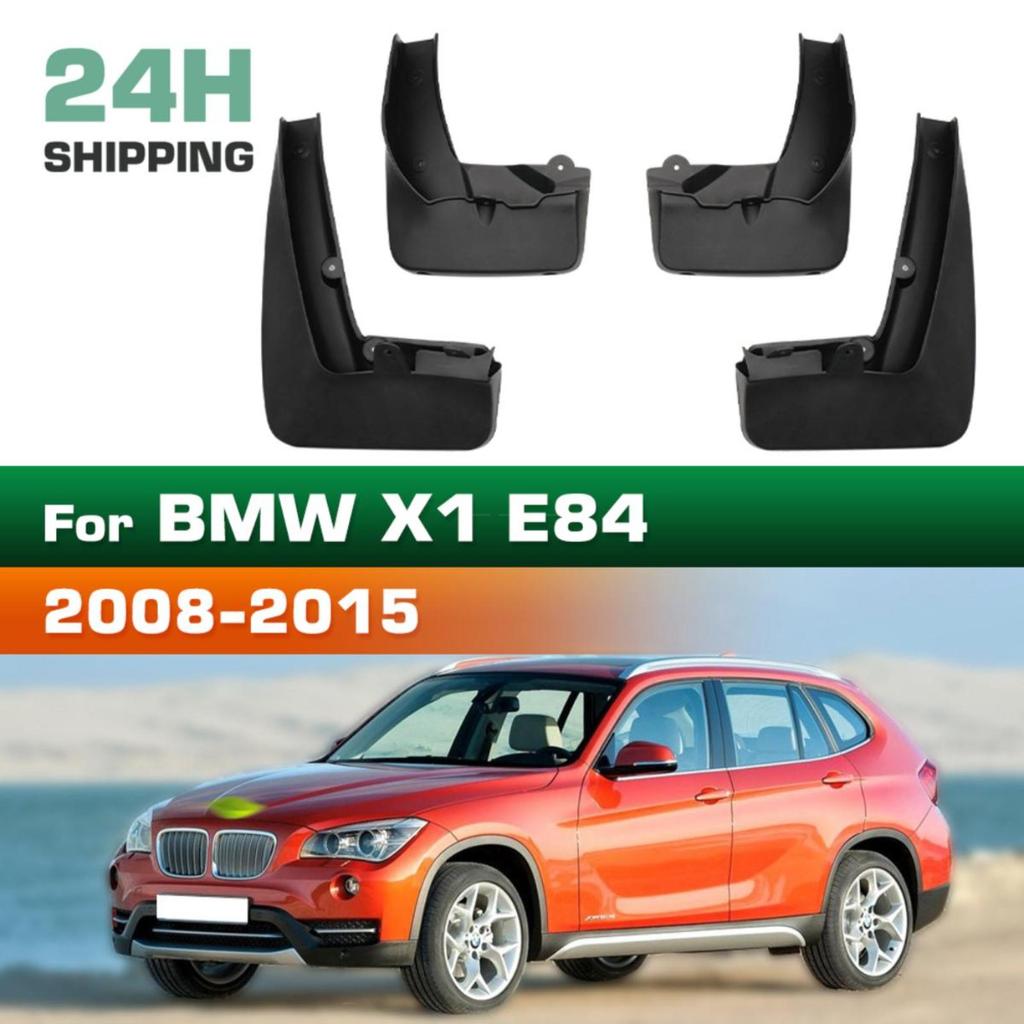 4PCS Car Mud Flaps Splash Guards Mudguards Car Mud Flaps Compatible with Bmw X1 E84 2008 2009 2010 2011 2012 2013 2014 2015