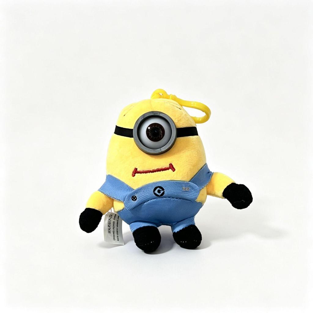 Authentic Minions Plush Keychain - Cute Toy from Despicable Me