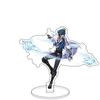 Аниме-игра Genshin Impact, акриловая подставка для косплея, героя героя, акриловая подставка для фигурки, модель, тарелка, декор для стола, украшение, подарок