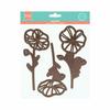 Cutting Dies - ARTEMIO - Poppies - Metal - 3 Pcs - 14.7 To 17 Cm