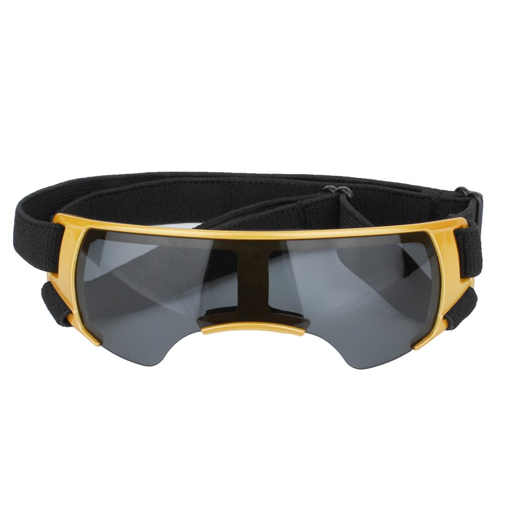Dog Goggles Anti-UV Pet Sunglasses Anti-dust Windproof Glasses Dog Sunscreen with Adjustable Strap for Dog