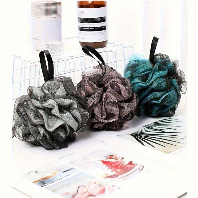 3 шт. Большая мягкая мочалка для душа и ванны для мужчин и женщин, отшелушивающая мочалка для тела, цвет случайный, без отдушек