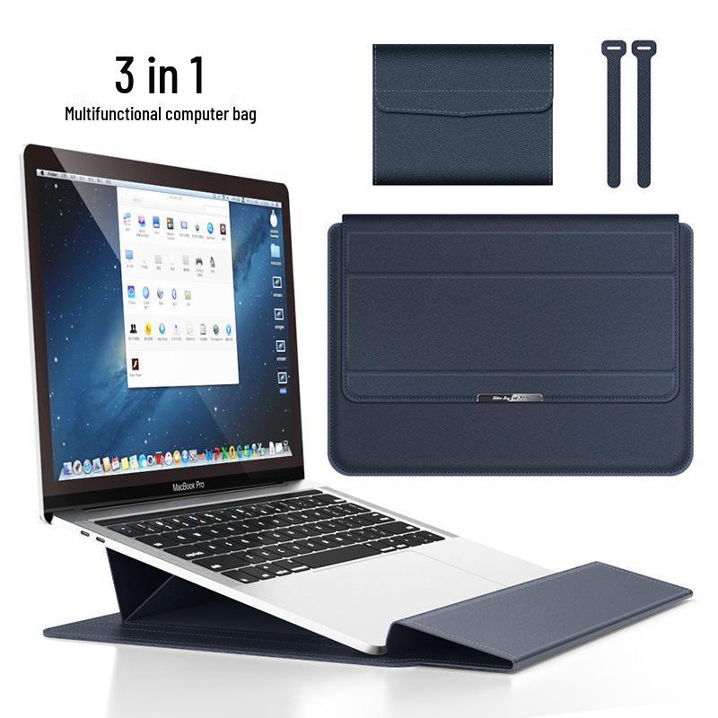 Multi-Functional Stand Bag: Fits 13.6 MacBook & 16 Lenovo/Huawei Laptops, 2025 Model-Compatible