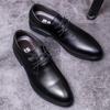 2024 Men Shoes Spring Summer Formal Genuine Leather Business Casual Shoes Men Dress Office Luxury Shoes Male Breathable Oxfords