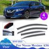 Window Visor for Nissan Maxima 8 A36 2016~2024 Awnings Shelters Car Side Vent Smoke Covers Sun Rain Guards Deflector Accessories