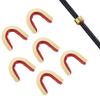 Archery Bow String Nocking Points Set Nocking Point Buckles Plier T Shape Bow Square Ruler Brass Nock Buckle Durable