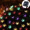 LED Festoon Cherry Blossom Garden Tree Solar Garland Wedding Party Balcony Decoration Holiday Outdoor Solar Light String