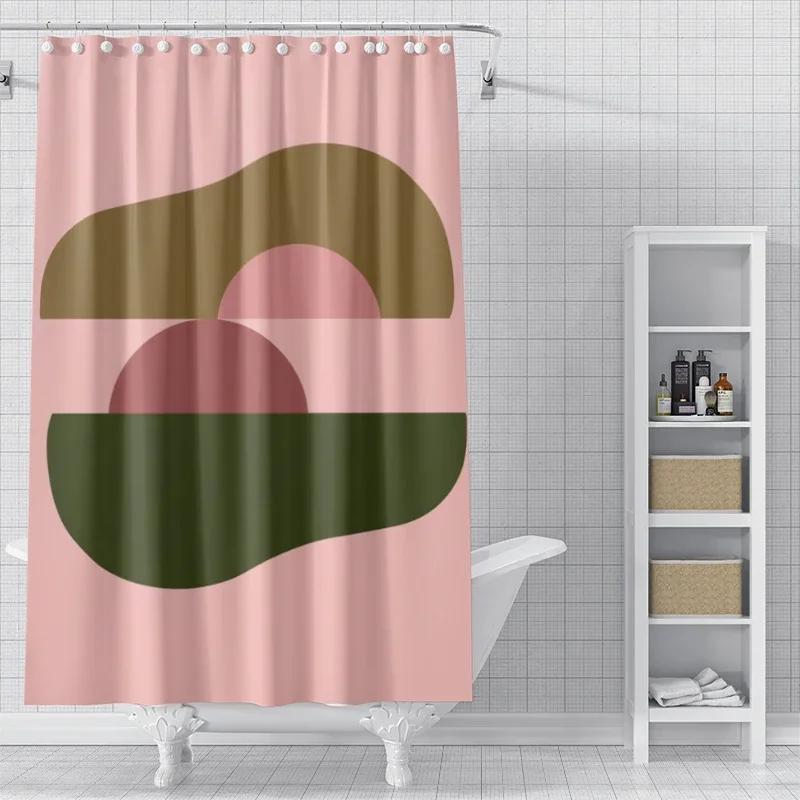 Rideaux De Douche Pour Salle De Bain, Tissu Impermable, Style Nordique Moderne, 180X200, 240X180, Chien Mignon Drôle, Kawaii