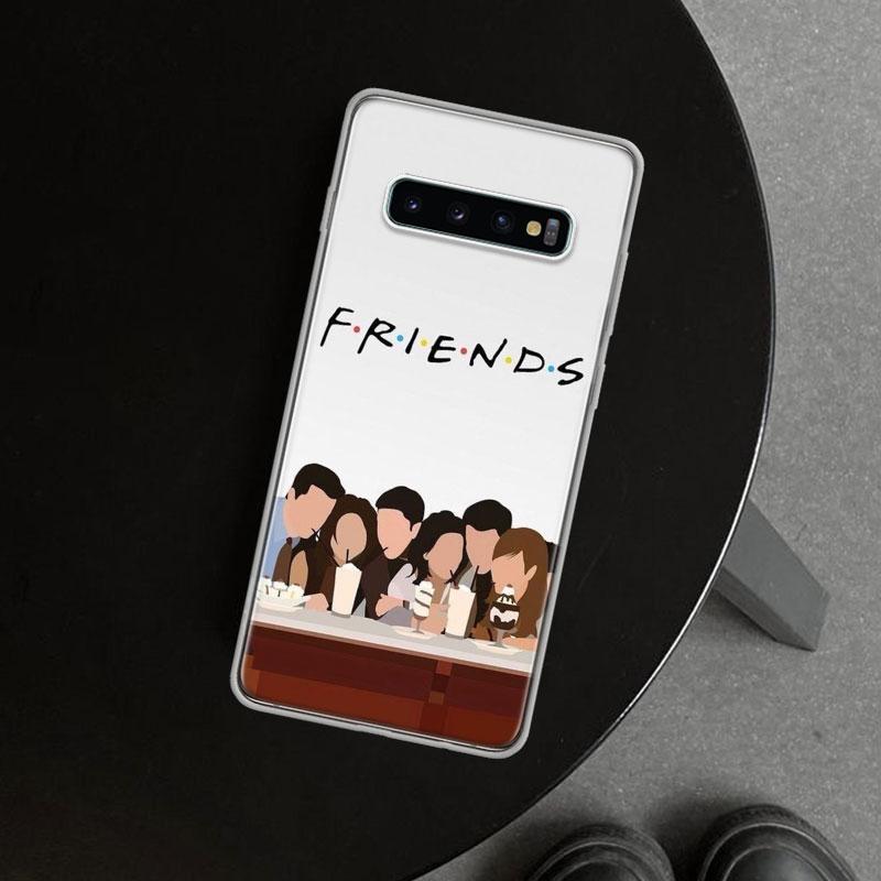 Забавный чехол для телефона из сериала «Друзья» для Samsung Galaxy S26 S25 Edge S24 S23 Ultra S22 Plus S21 FE S20 + Арт Индивидуальные Fundas