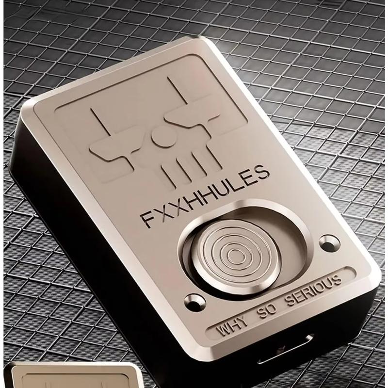 Poker Card Pushing Stress Relief Toy,Fidget Toys Adults,Metal Fidget Slider To Relieve Anxiety Stress,Poker Card Fidget Toy