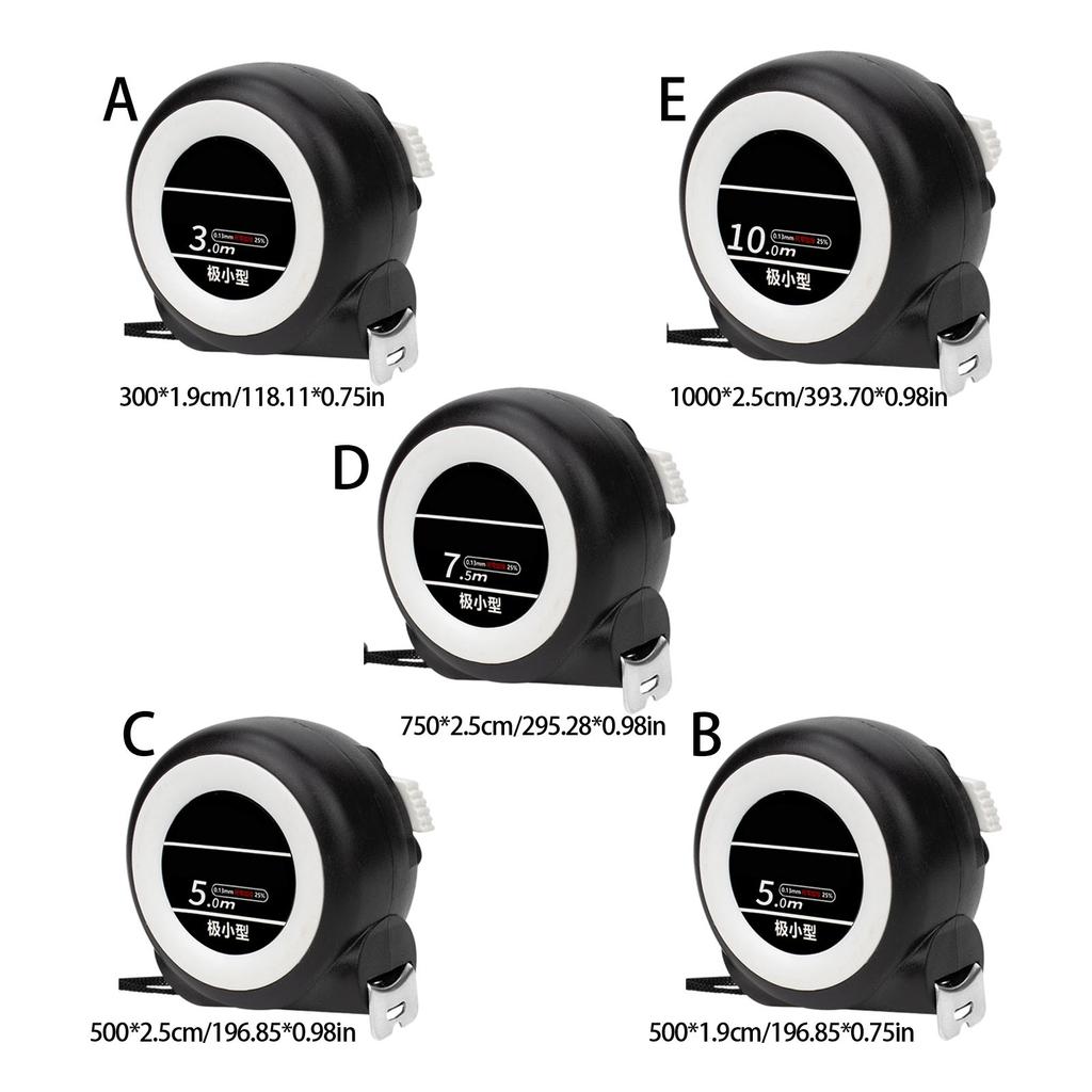 3/5/7.5/10 м Рулетка Метрическая линейка Портативная Самоблокирующаяся Измерительная лента с Зажимом для ремня Профессиональная Измерительная лента