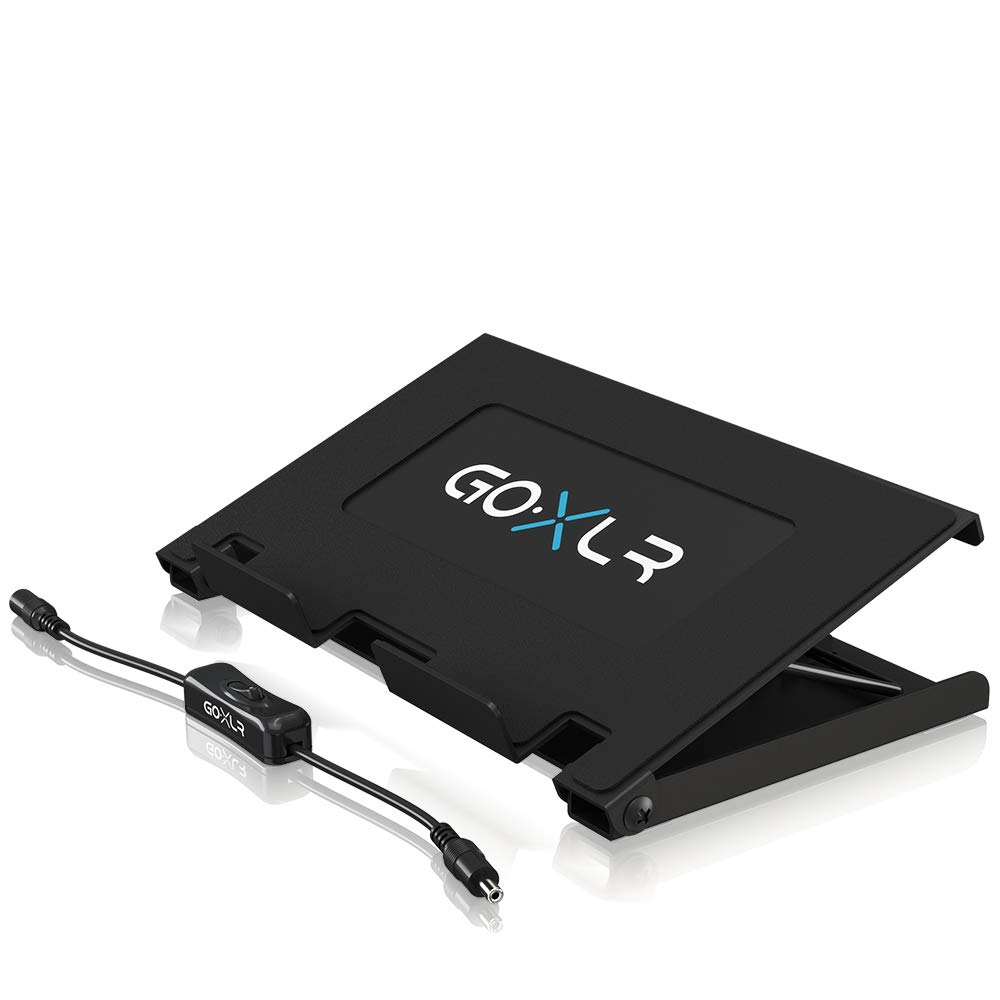 TC Helicon GO XLR Desk Stand with 4 Adjustable Angle Positions and OnOff Switch