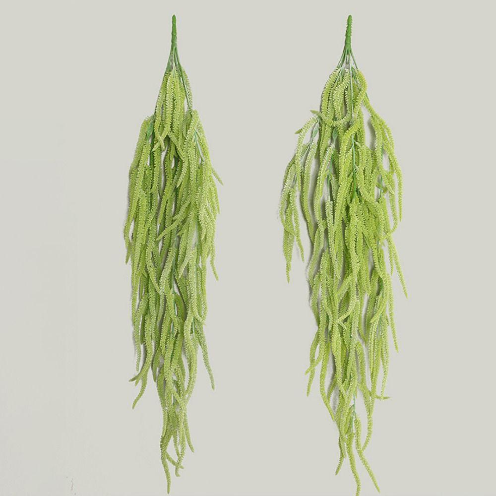 Plastic Simulation Lover's Tears Plant Green Decorative Plant Wall Hanging Wall Ornament