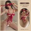 Style Bell Erotic Underwear Sexy Pajamas Passion Seduction Tease Crotch Lace One-Piece Elastic Suit