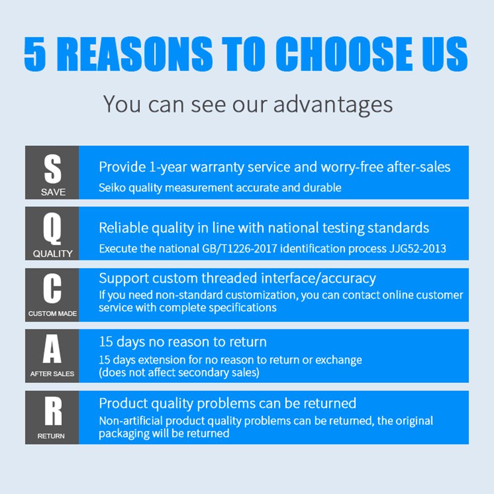 TS-50-14kg/cm2 50mm Dial Gas Pressure Gauge Stainless Steel Dual Scale Oil Water Pressure Gauge with 1/4'' NPT Mount