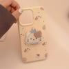 Чехол для iPhone 16 15 14 promax совместим и подходит для iPhone 13 12 promax Sticky Cartoon Stand