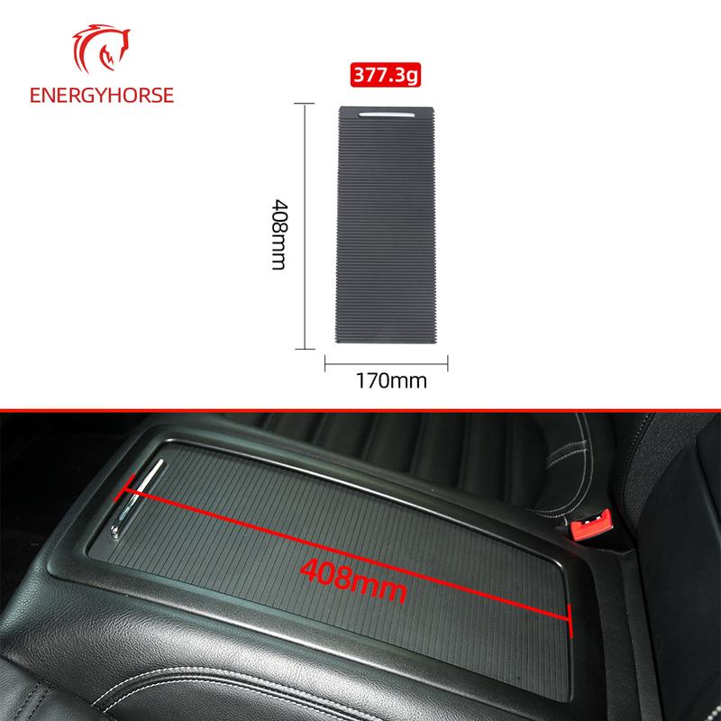 For Volkswagen Magotan Passat B6 B7 CC Rear Seats Central Armrest Container Storage Box Center Console Shutters Cover