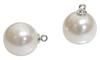 Sofia Accessory 10mm Silver Pearl with Parts, Hook, B-34-R