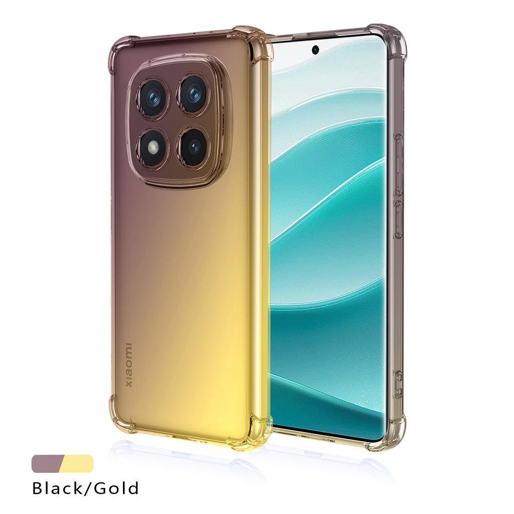 Ударопрочный градиентный чехол из ТПУ с усиленными углами для Xiaomi Redmi Note 1 Pro G 14 Pro+ Plus Защитная крышка Fundas Coque Capa