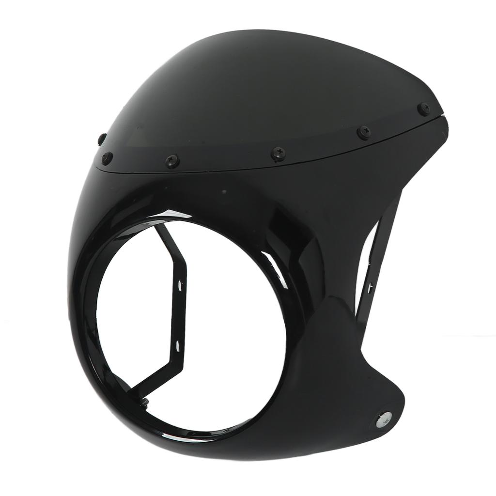 7-дюймовый обтекатель фары мотоцикла защитное ветровое стекло универсальное для большинства мотоциклов круглое