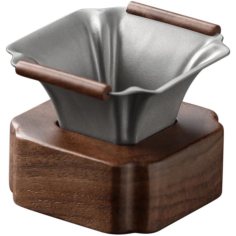 Pure Titanium Tea Strainer & Filter Set