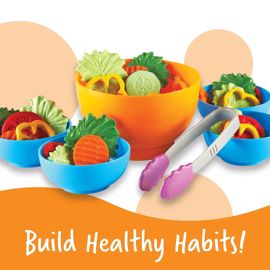 Учебные материалы Игровой набор «Сделай салат» 38 предметов Оригинальный продукт Let's LER9745-D