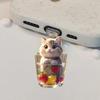 Мультяшный дизайн Животное Заглушка-подвеска для decoration телефона Iphone/Android