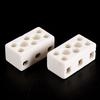 2Pcs 8 Hole 2W8H High Temperature Resistant Ceramic Terminal Block 15A 250V