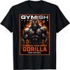 Gorilla Gymish Тренировка по тяжелой атлетике Поднятие веса Снаряжение для спортзала Мужская футболка