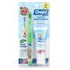 Cocomelon Training Toothpaste for Kids, Includes Toothbrush, Fluoride-Free, Ages 0-3, Watermelon, Set of 2, 1 Oz (28.3 G)