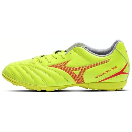 Mizuno Monarcida III Select AS Искусственная трава IC/IN Нескользящие Прочные Футбольные бутсы Унисекс Футбольные бутсы Желтый P1GD242545
