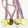 10Pcs Plastic Gold Winners Medals Children Game Sports Prize Awards Toys For Kids Birthday Party Favors Pinata Fillers